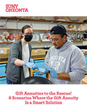 Thumbnail of the guide, Gift Annuities to the Rescue! 8 Scenarios Where the Gift Annuity Is a Smart Solution